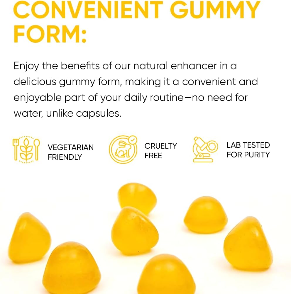 Pineapple C*M Gummies - Suplemento para la salud reproductiva masculina - 60 gominolas