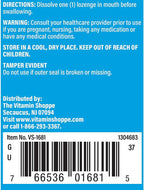 Vitamina B12 Metilcobalamina 1000mcg - 60 Comprimidos Sabor Cereza Negra - The Vitamin Shoppe