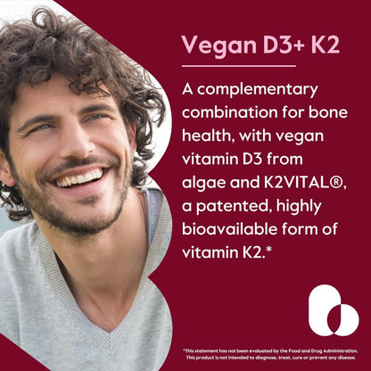 BESTVITE Vitamina D3 5000 UI + K2 100 mcg – La vitamina D contribuye al mantenimiento de los niveles normales de – Image 2
