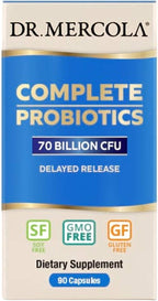 Dr. Mercola Complete Probiotics - 70 Billion CFU - 180 Capsules (2 Bottles)