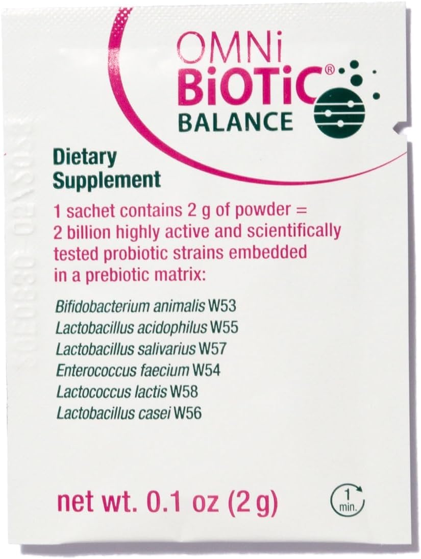 OMNi BiOTiC Balance - Probiótico para el Equilibrio Intestinal y Apoyo Inmunitario (28 Sobres)