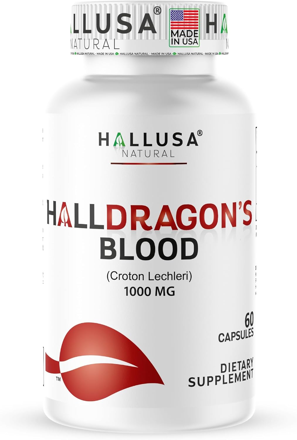 Cápsulas de Sangre de Dragón 1000mg | Croton Lechleri | Hallusa Natural