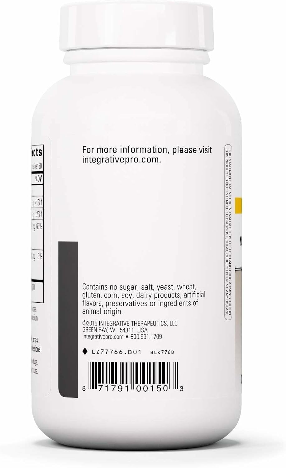 Integrative Therapeutics Complejo Krebs de Magnesio y Potasio, 120 Comprimidos