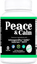 Peace and Calm - Suplemento para el Estrés y la Relajación, 60 Cápsulas