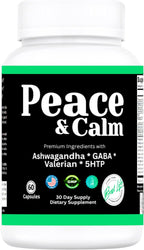 Peace and Calm - Suplemento para el Estrés y la Relajación, 60 Cápsulas