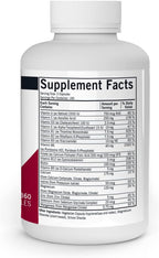 Kirkman Super Nu-Thera – Complete Multivitamin with Vitamin B6 and Magnesium – 360 Capsules – Hypoallergenic