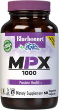 BlueBonnet Nutrition MPX 1000 - Apoyo Prostático con Saw Palmetto, Beta-Sitosterol y Ortiga - 60 Cápsulas Veganas