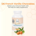 Youngevity i26 Hyperimmune Egg | IgY Max French Vanilla | 45 Comprimidos Masticables
