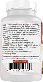 Best Naturals Propóleo de Abeja 500 mg, 120 Cápsulas