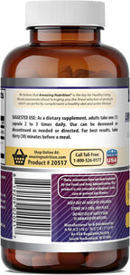 Amazing Formulas DLPA (DL-Fenilalanina) | 1000 mg por ración | 60 cápsulas | Sin OGM | Sin gluten | Fabricado en EE. UU.