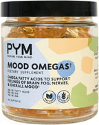 PYM Vitamin B Complex Mood Support Supplement (30 cápsulas) | Complejo B Metilado para el Estado de Ánimo y la Energía
