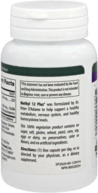 D'Adamo Personalized Nutrition Methyl 12 Plus, 60 Cápsulas