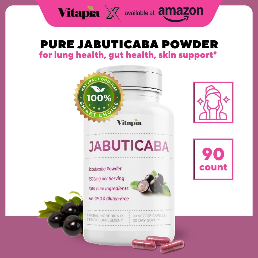 Vitapia Jabuticaba 1500mg - 90 Cápsulas Veganas
