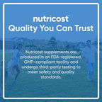 Nutricost Glutatión 500mg, 240 Cápsulas - Sin Gluten, No GMO