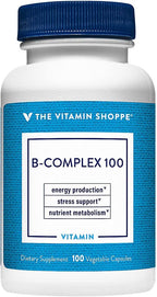 The Vitamin Shoppe B-Complex 100 - Full-Spectrum B Complex, 300 Vegan Capsules