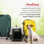 Proflora Probióticos y Prebióticos Diarios para Perros - 30 Sobres en Polvo