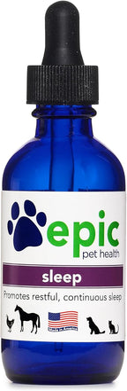 Sleep - Suplemento Líquido Natural para el Sueño de Perros, 60 ml