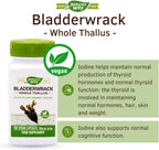 Nature's Way Bladderwrack - 100 Cápsulas Vegetales