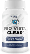 Pro Vista Clear para los Ojos - Apoyo Visual Enriquecido con Vitamina B