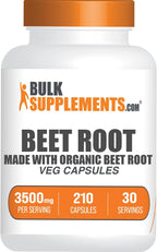 Cápsulas de Raíz de Remolacha - BulkSupplements.com