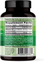 EMERALD LABS Vitamina D3 2.500 UI – 60 Cápsulas Vegetales