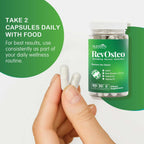 Alexsyn RevOsteo Bone & Metabolic Support – 60 Cápsulas – Apoyo Óseo Avanzado