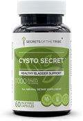Secrets of the Tribe Cysto Secret - Suplemento Herbal para el Soporte de la Vejiga (60 Cápsulas)