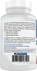 Best Naturals Strontium Bone Building Formula 680mg/serving 90 Cápsulas