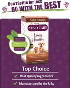 Amber NaturalZ Numo Care Apoyo Respiratorio para Perros | Fórmula Herbolaria para Ayudar a Mantener la Función Pulmonar Normal, Vías Respiratorias Claras y Salud Inmune | Ayuda Natural para la Comodidad al Respirar 118 ml