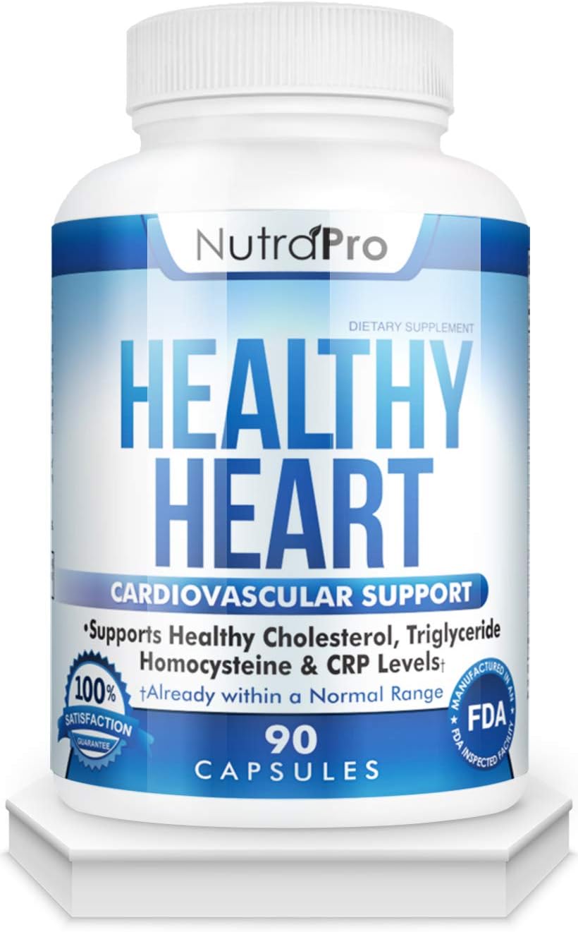 NutraPro Healthy Heart – Apoyo Cardíaco y Colesterol Saludable