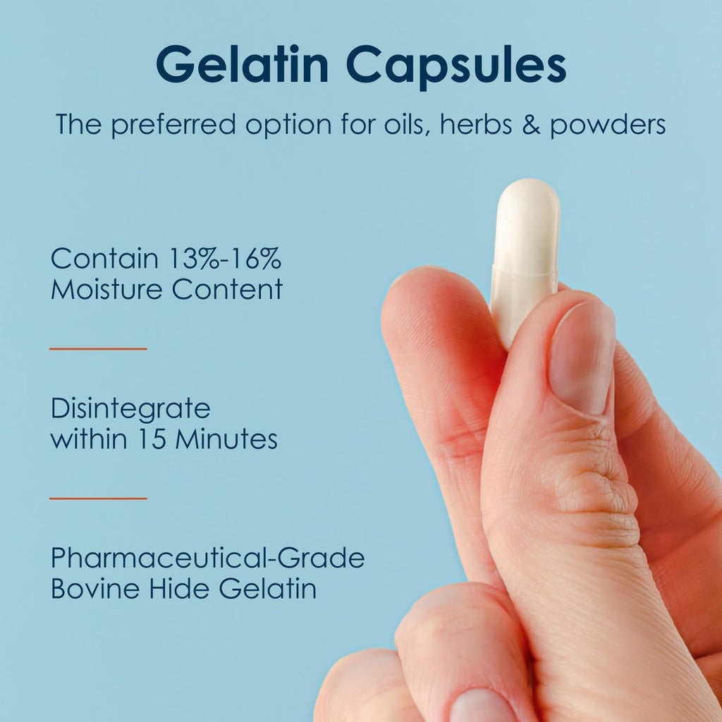 Capsuline Cápsulas Vacías de Gelatina Tamaño 3 (1000 uds)