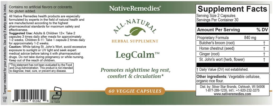 Native Remedies LegCalm 2 Pack