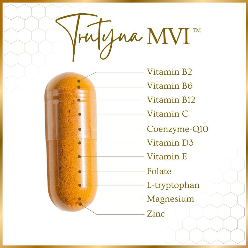 Trutyna MVI - Complejo de Vitaminas y Minerales para la Salud Cerebral y Vestibular