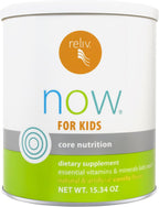 RELIV Now for Kids Vainilla - Batido Nutricional con Vitaminas y Minerales Esenciales, Proteína Vegetal y DHA, 15 porciones
