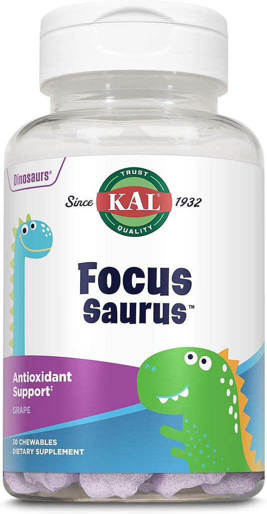 KAL Focus-Saurus Uva, 30 Comprimidos Masticables