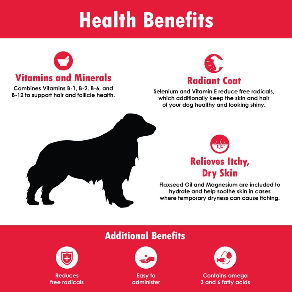 Derm Tabs Regular Strength para Perros - 720 Comprimidos Masticables