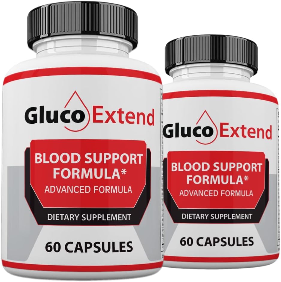 Zonata (2 Pack) Official Gluco Extend Capsules, GlucoExtend Circulation Support, 120 Capsules