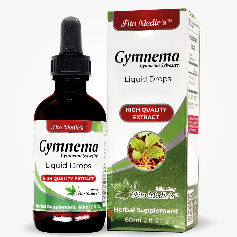 FITO MEDIC'S Lab - Gymnema Sylvestre Extracto Líquido Puro - Alta Absorción, Vegano, Sin Alcohol, Sin Gluten