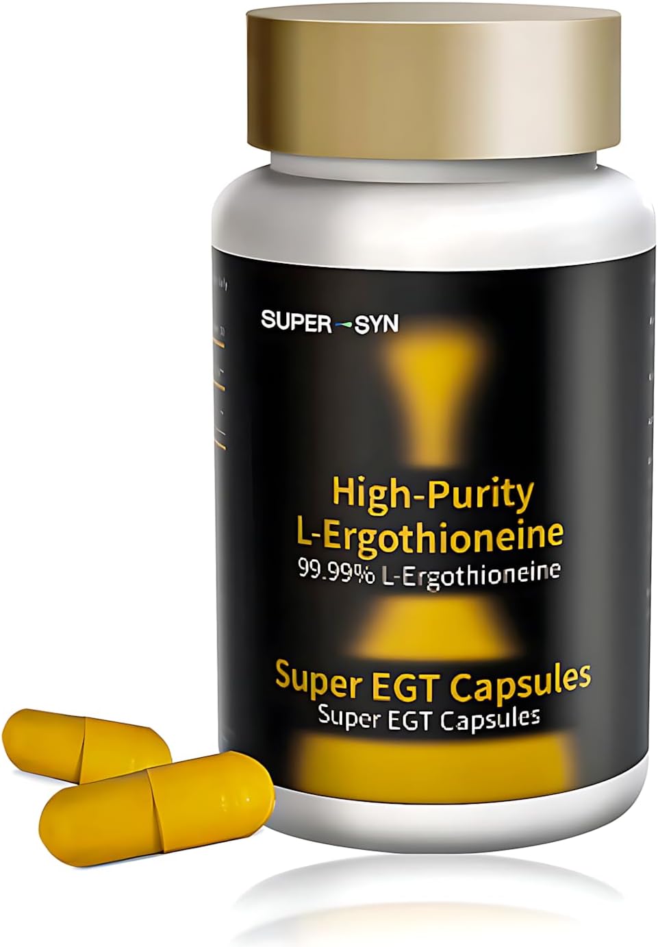 SUPER-SYN L-Ergotioneína 50 mg - Suplemento Antioxidante de Ultra Pura