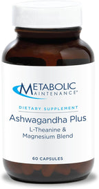 Metabolic Maintenance Ashwagandha Plus - Shoden Extract, L-Teanina y Magnesio - 60 Cápsulas Vegetarianas