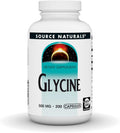 Source Naturals Glicina, Suplemento Alimenticio - 500 mg - 200 Cápsulas