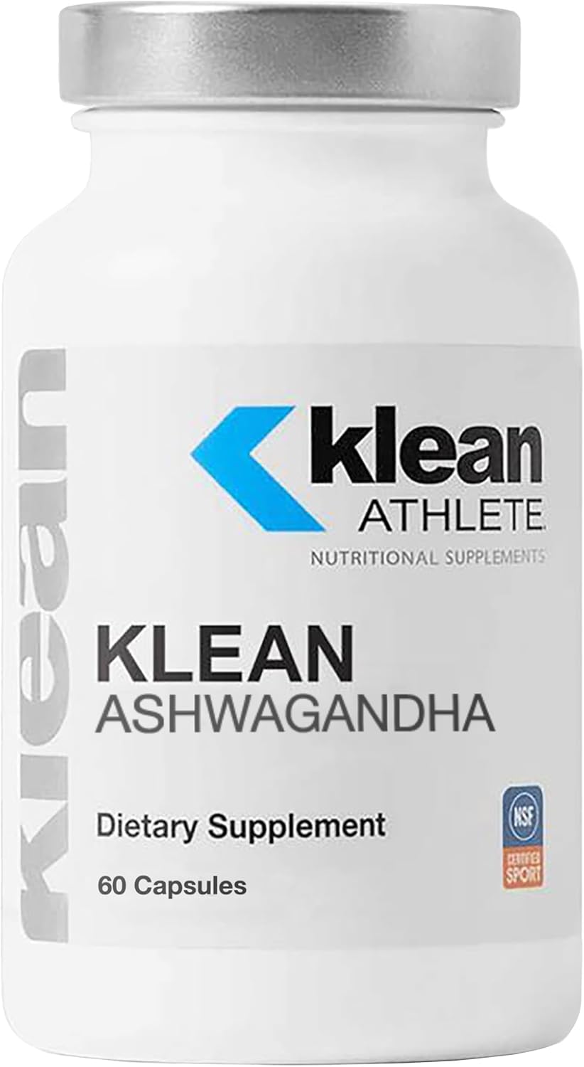 Klean Ashwagandha de Klean Athlete - 60 Cápsulas - Adaptógeno Vegano y Sin OMG