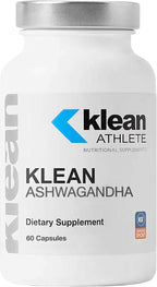 Klean Ashwagandha de Klean Athlete - 60 Cápsulas - Adaptógeno Vegano y Sin OMG