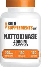 Nattoquinasa 4000 FU Cápsulas - Suplemento Enzimático 100mg, 120 Cápsulas