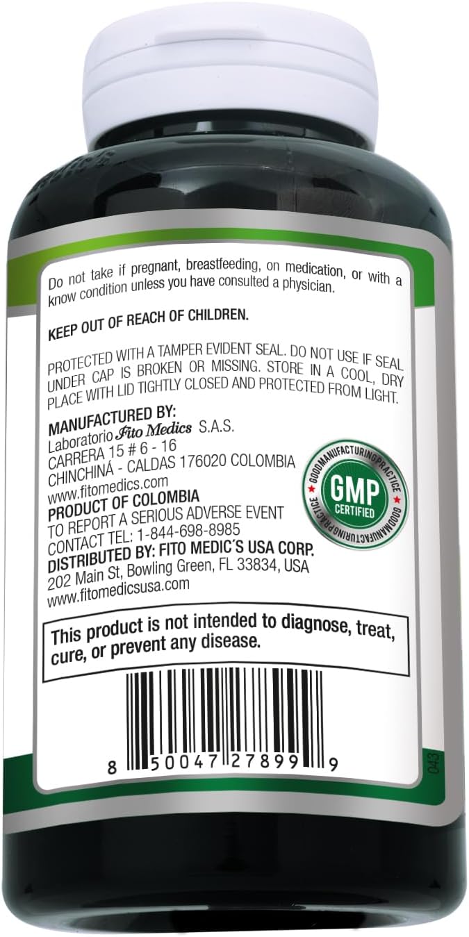 FITO MEDIC'S Lab Beta-sitosterol 1200 mg | 240 Cápsulas | Esteroles Vegetales