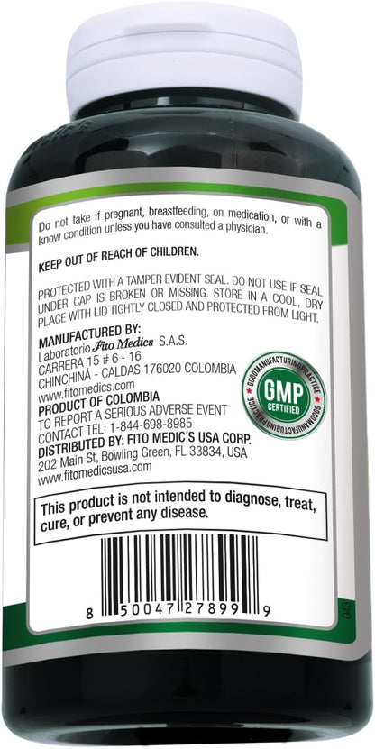 FITO MEDIC'S Lab Beta-sitosterol 1200 mg | 240 Cápsulas | Esteroles Vegetales – Image 8