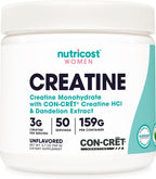 Nutricost Creatina Monohidrato en Polvo Micronizada, Sabor Melocotón Mango, 50 Servicios - Vegana, Sin Gluten