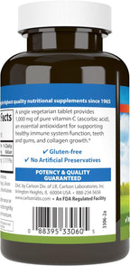 Carlson - Vitamina C 1.000 mg, 100 Comprimidos