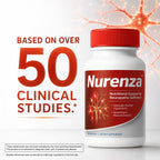 Vita Sciences Nurenza Nerve Health Supplement - Natural R-ALA 40x Stronger with Acetyl L-Carnitine and Benfotiamine - 60 Capsules