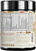 Gamer Supps GG Energy - Grandma's Ashes (100 Servicios) - Mezcla de energía y nootrópicos para gaming, baja en calorías, sin azúcar, con cafeína y vitaminas